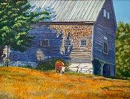 Nature Painting - Barn Series No. Two by Jeff Toole