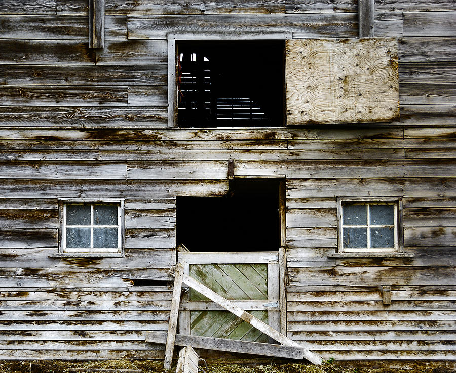 Barn Side Photograph by Wayne Sherriff