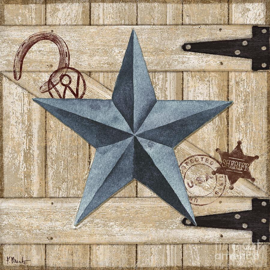 Barn Painting - Barn Star II by Paul Brent