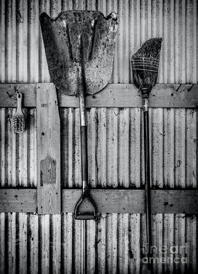 Tool Photograph - Barn Tools 1 by James Aiken