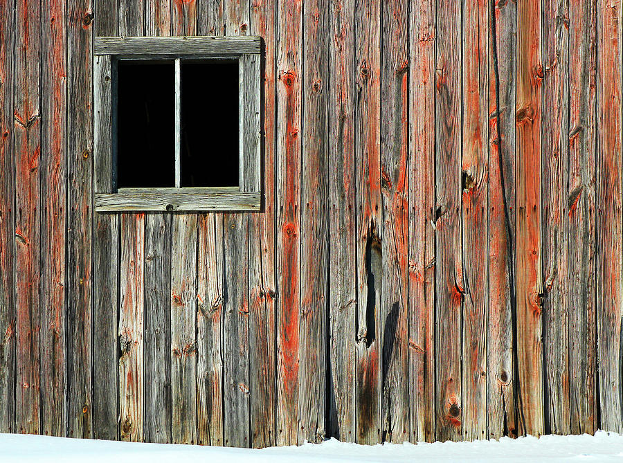 Barn Window 7 Photograph by Mary Bedy