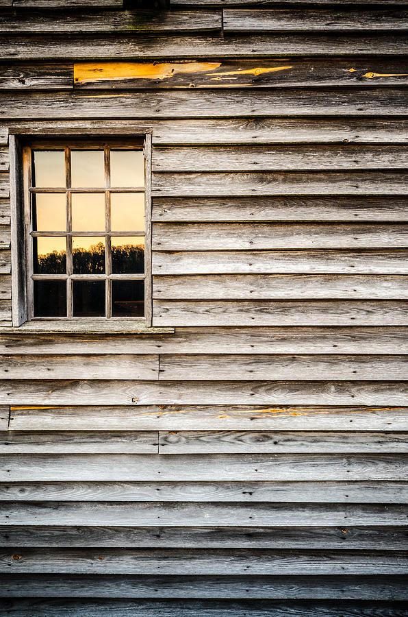 Barn Window at Sunset Photograph by Anthony Doudt