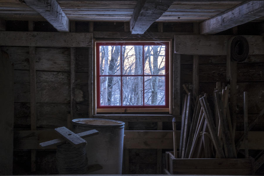 Barn Window II Photograph by Tom Singleton