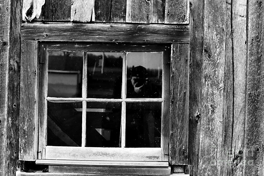 Barn Window Photograph by Steven Dunn