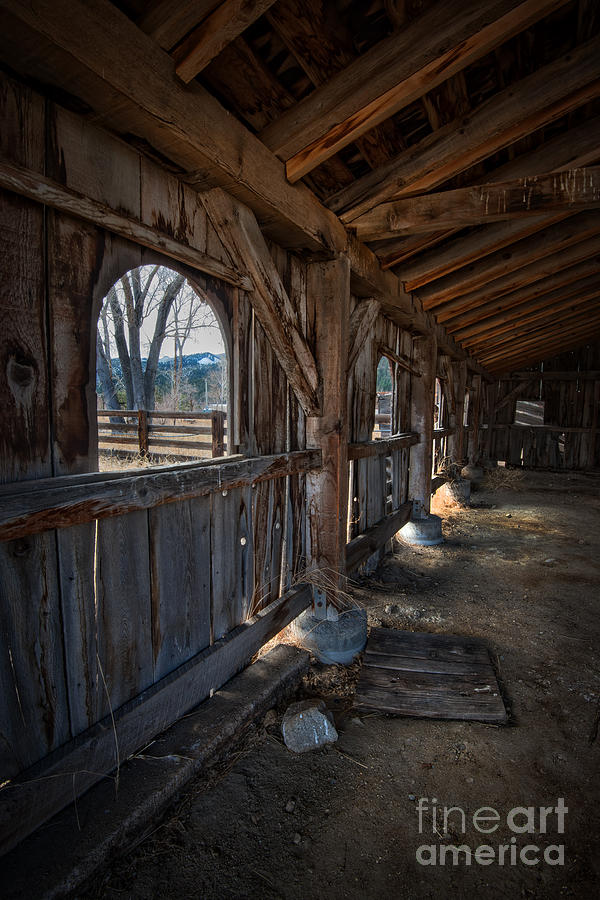 Barn Windows Photograph by Dianne Phelps