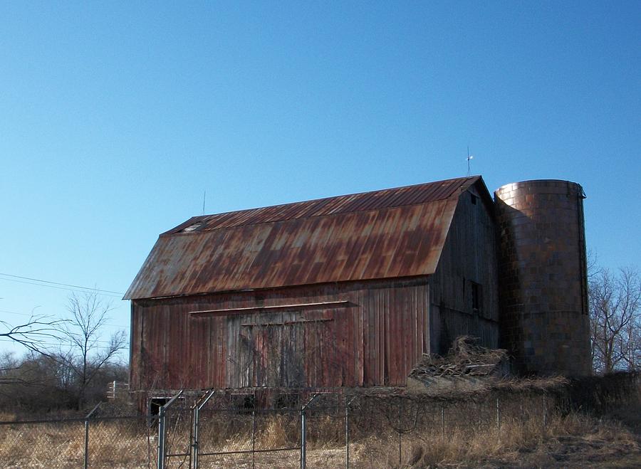 Barn Photograph - When is our payday. by James Lafnear