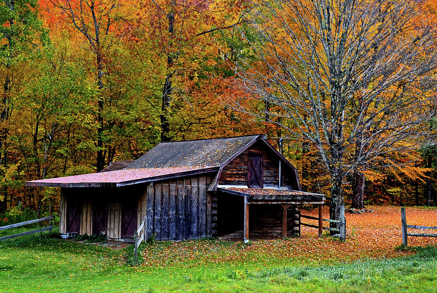 Barn Woodford Mountain Photograph by Mark Schiffner - Fine Art America