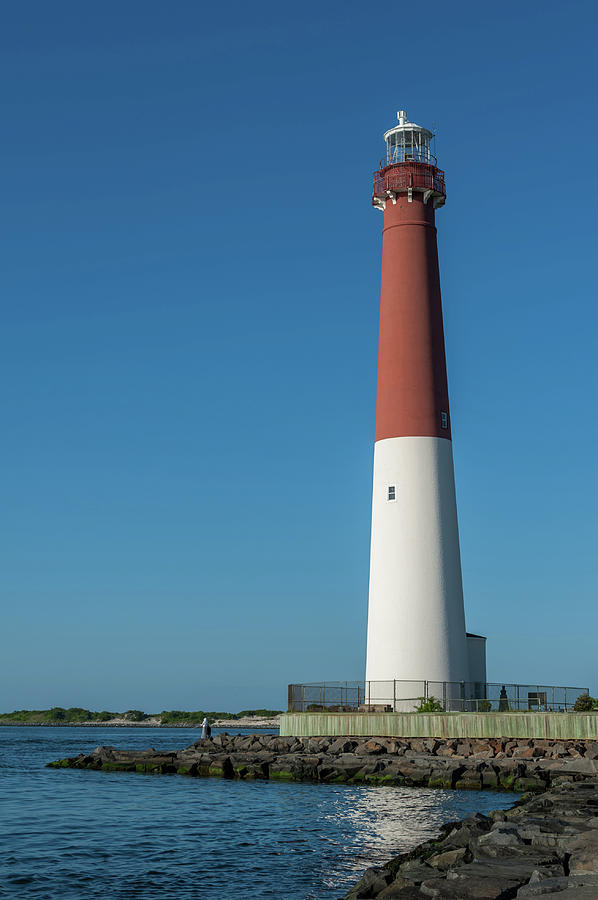 Barnegat Lighthouse And Inlet New Jersey Photograph