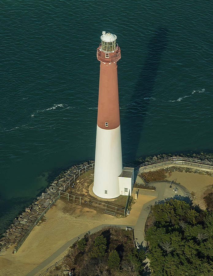 Barnegat Lighthouse From Above Photograph by Gary Slawsky