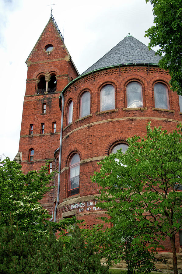 Barnes Hall Cornell University Ithaca New York 02 Photograph by Thomas Woolworth