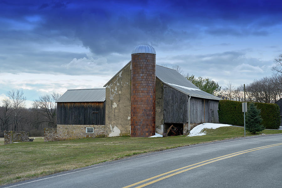Barns and Country Photograph by Paul Ross