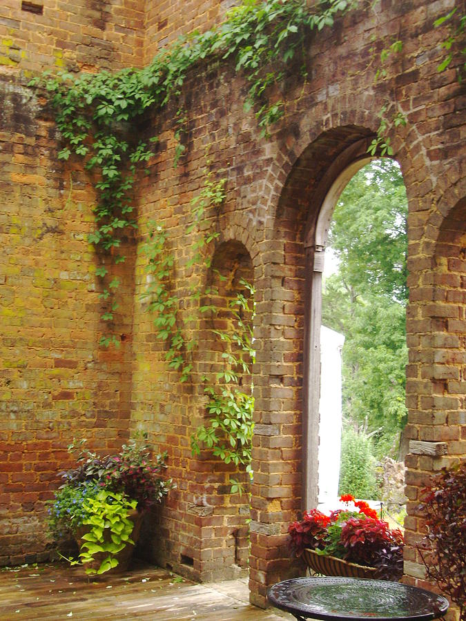 Barnsley Gardens House Ruins Photograph by Donna Penney