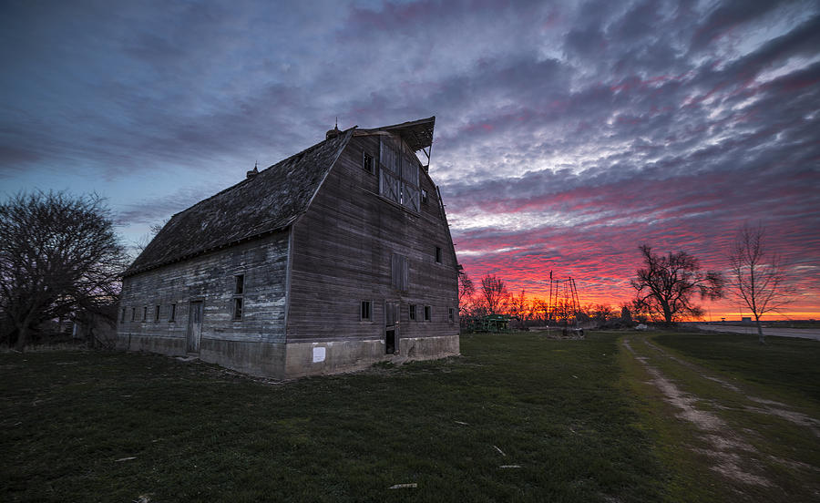 Barny rise  Photograph by Aaron J Groen