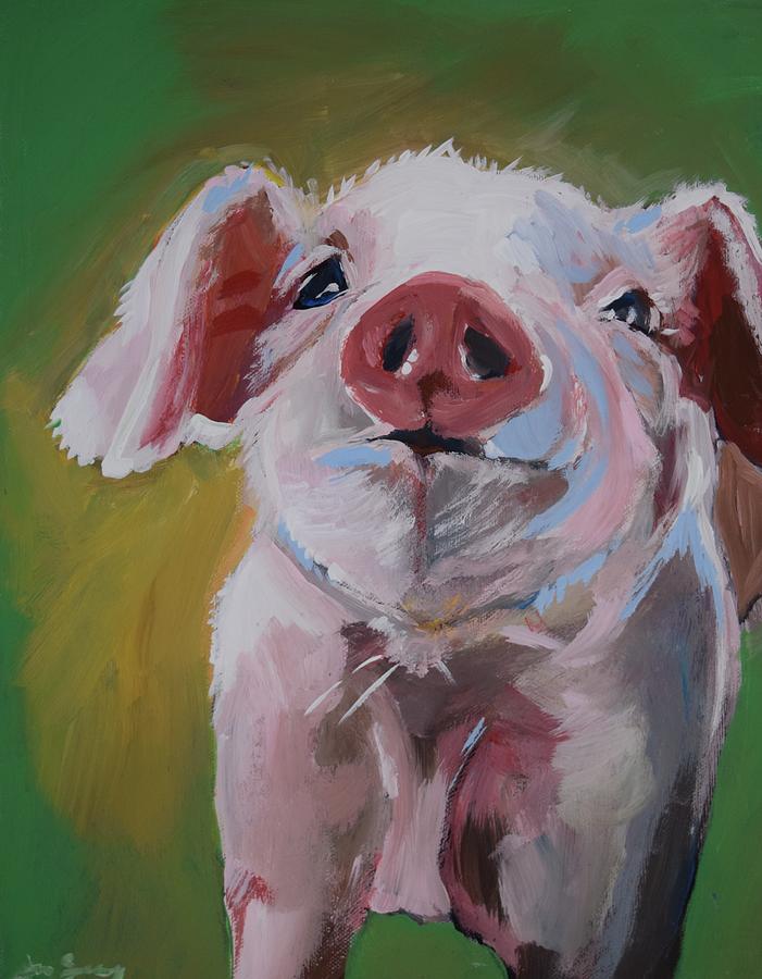 Barnyard No. 1 Painting by Anne Seay - Fine Art America