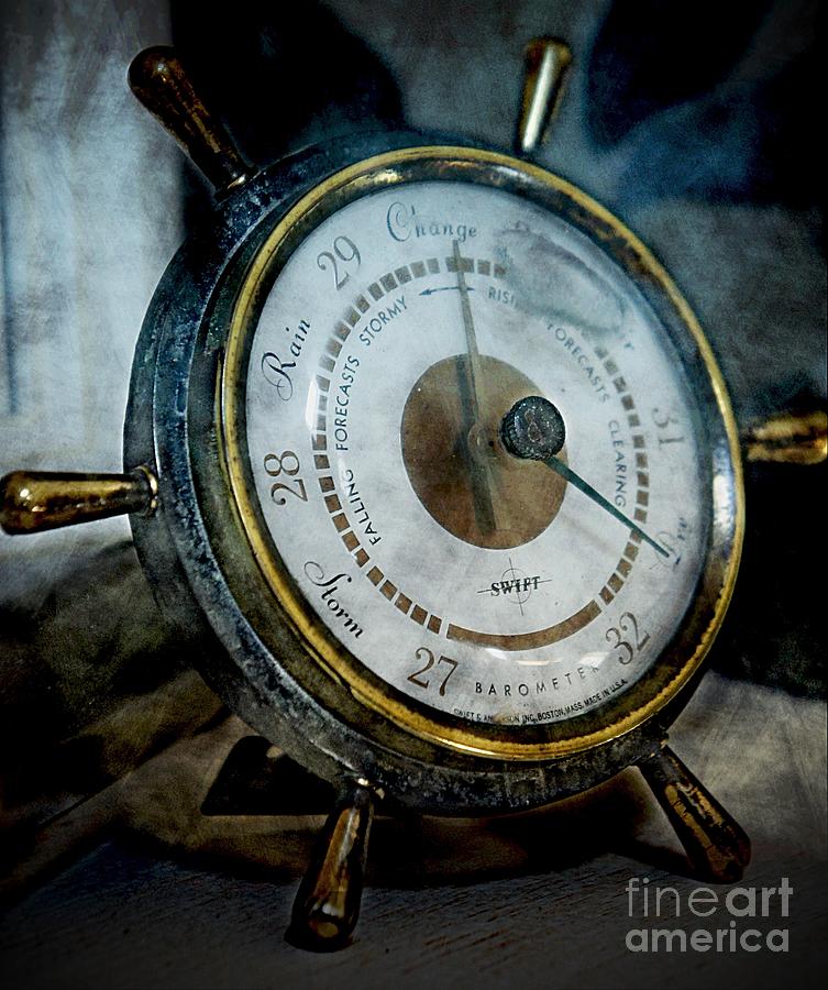 Barometer Photograph by Lilliana Mendez