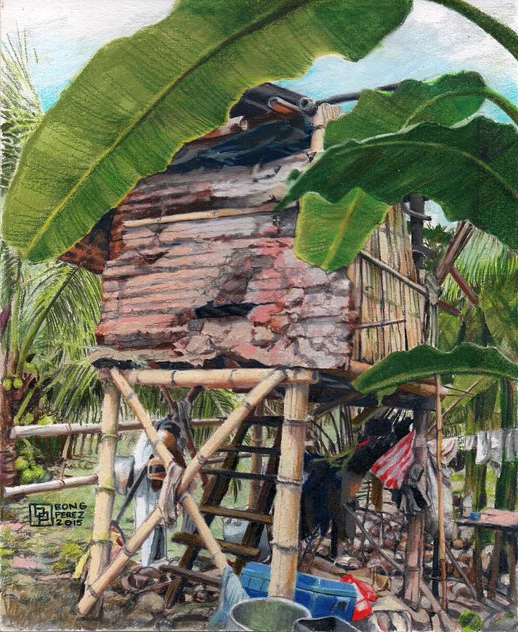 Barong barong - Nipa Hut by Bong Perez