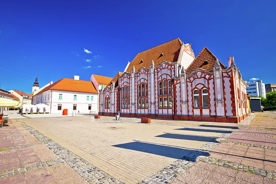 Baroque architecture of Cakovec main square Photograph by Brch Photography