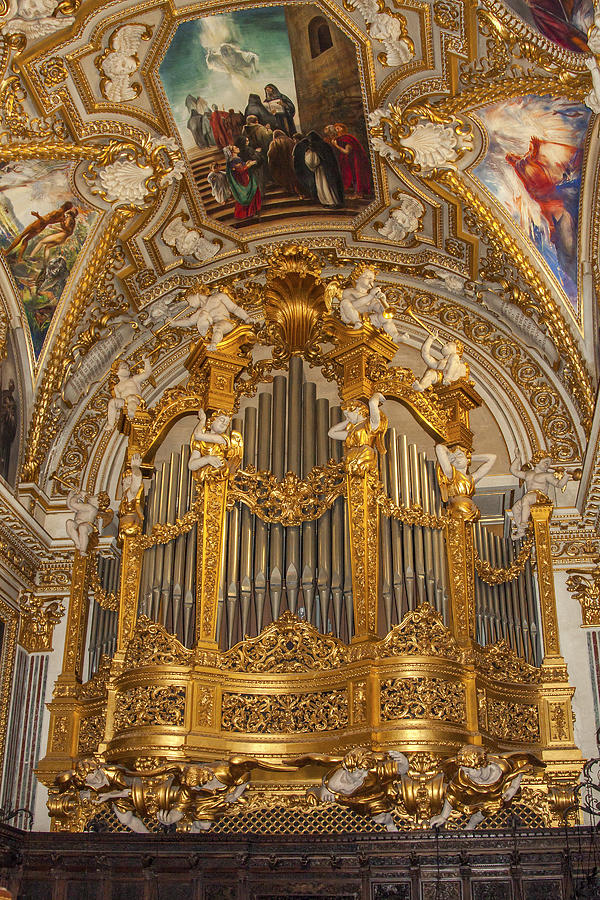 Baroque Pipe Organ Photograph by Sally Weigand
