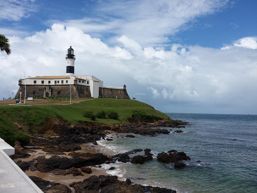 Barra LightHouse Photograph By Paula Oliveira | Fine Art America