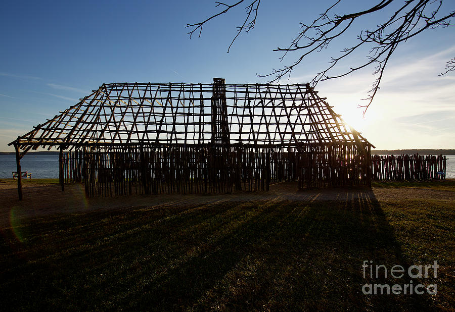 Barracks Framework at Jamestown Photograph by Rachel Morrison