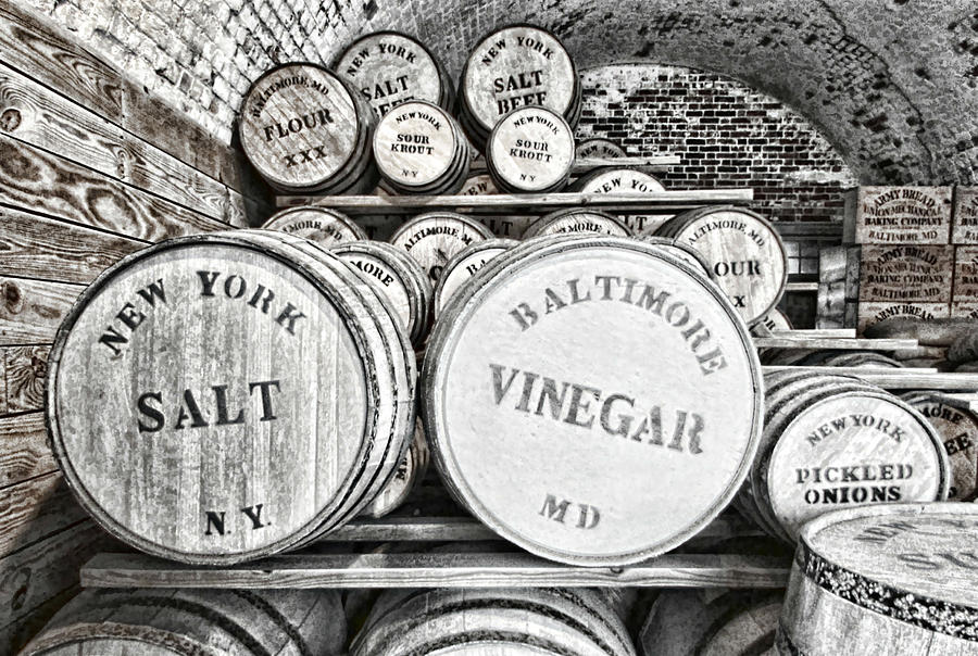 Barrels Photograph by Vic Montgomery