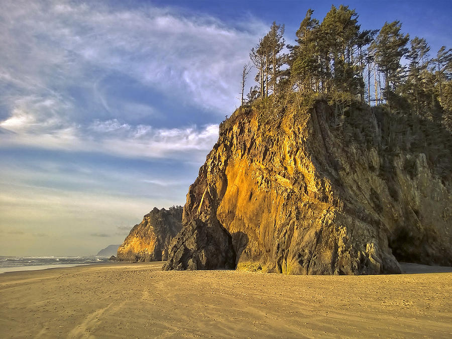 Beach Photograph - Barren Coastline by Dominic Piperata