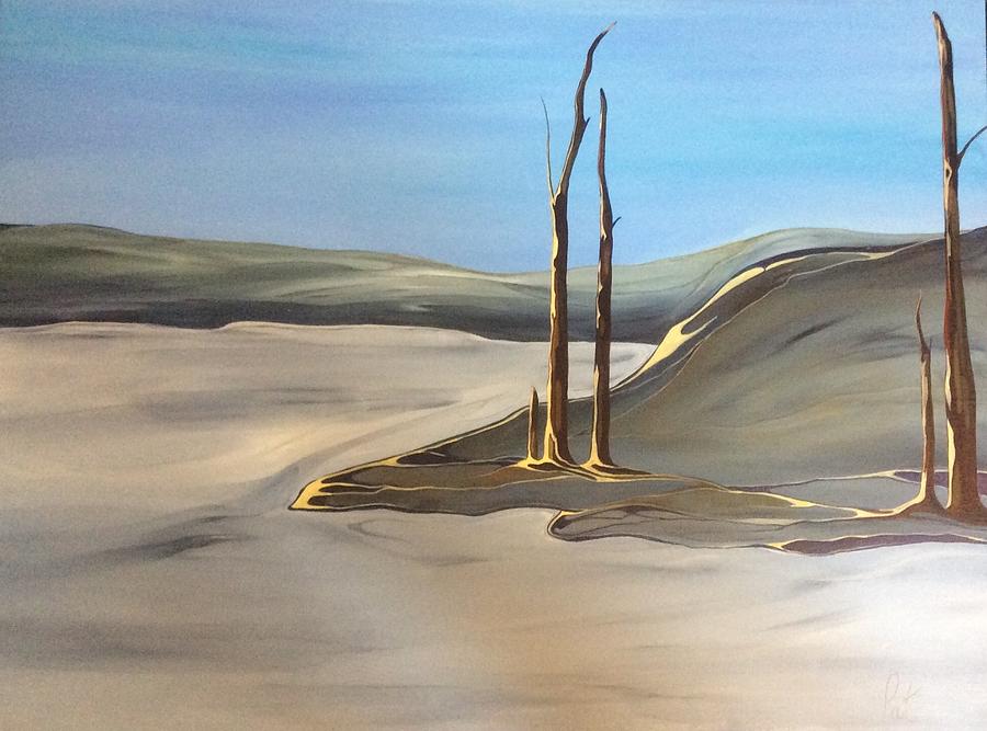 Barren SOLD Painting by Pat Purdy