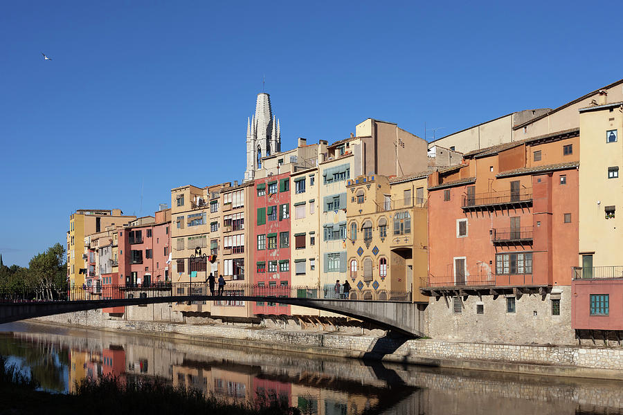 Barri Vell Houses in Girona Photograph by Artur Bogacki
