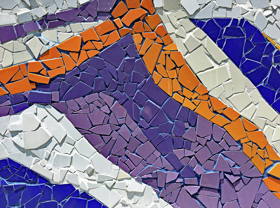 Barrio Bellavista Mosaic Detail No. 169-1 Photograph by Sandy Taylor
