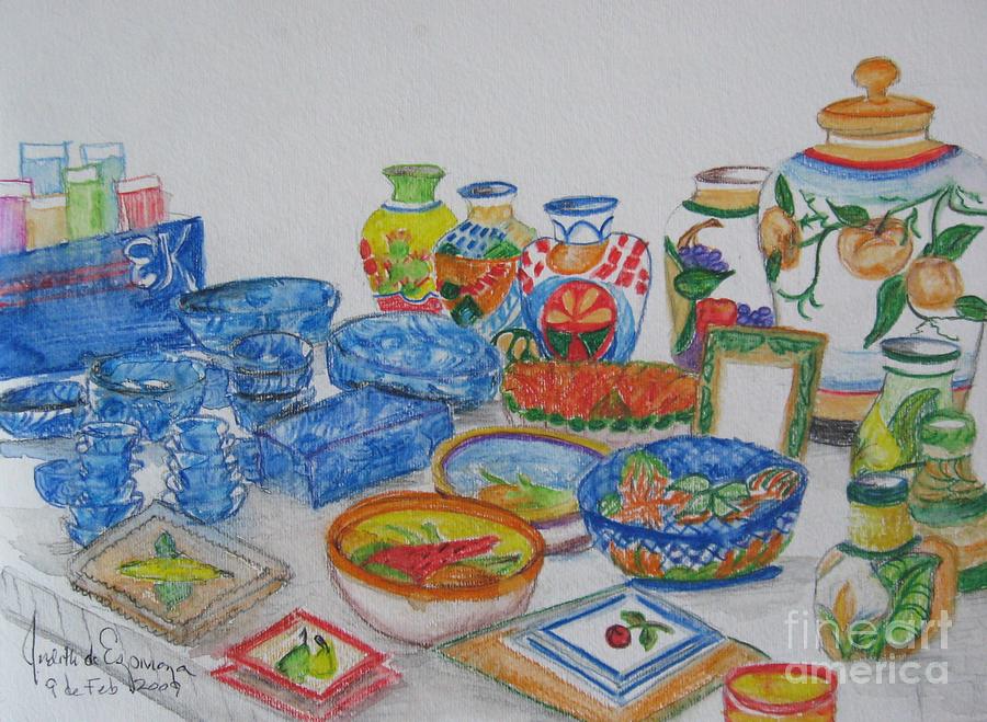 Bowl Painting - Barro Decorado- GIFTED by Judith Espinoza