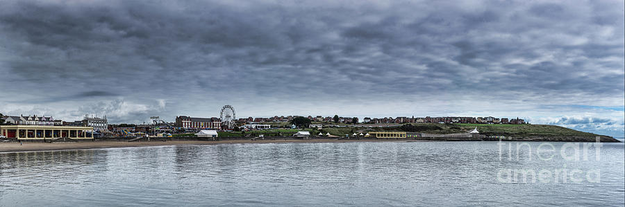 Barry Island Panorama Photograph by Steve Purnell