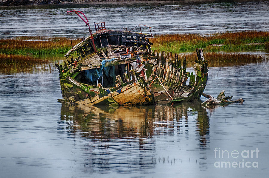 Barry Island Wrecks 1 Photograph by Steve Purnell