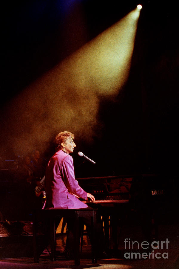Barry Manilow Photograph - Barry Manilow-0803 by Gary Gingrich Galleries