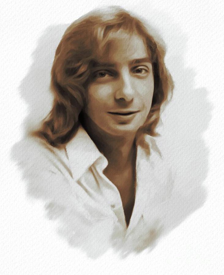 Barry Manilow, Singer Painting