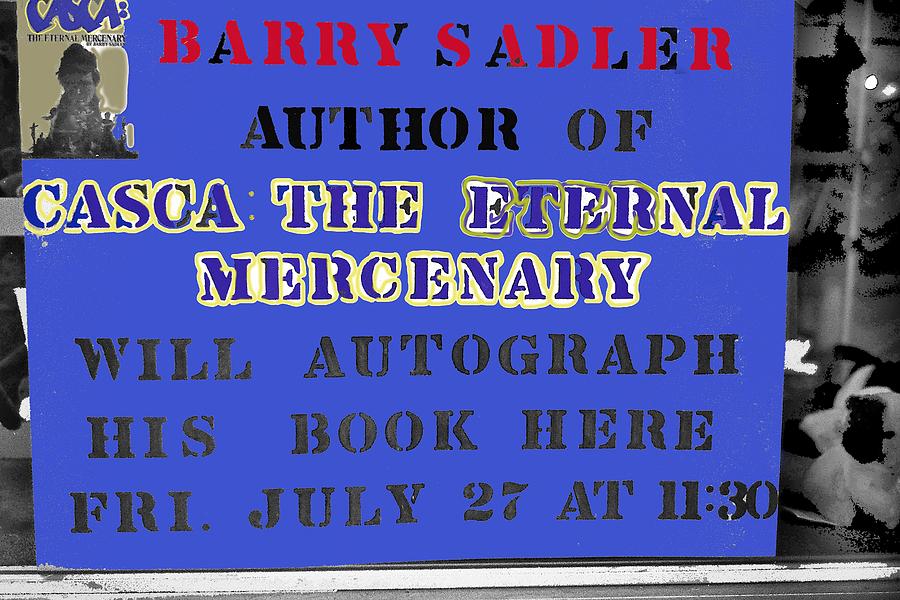 Barry Sadler promoting Casca Nashville TN 1979-2016 Photograph by David Lee Guss