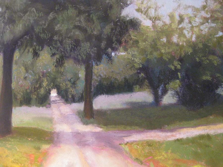 Bart and Maeannas Road Pastel by Constance Gehring