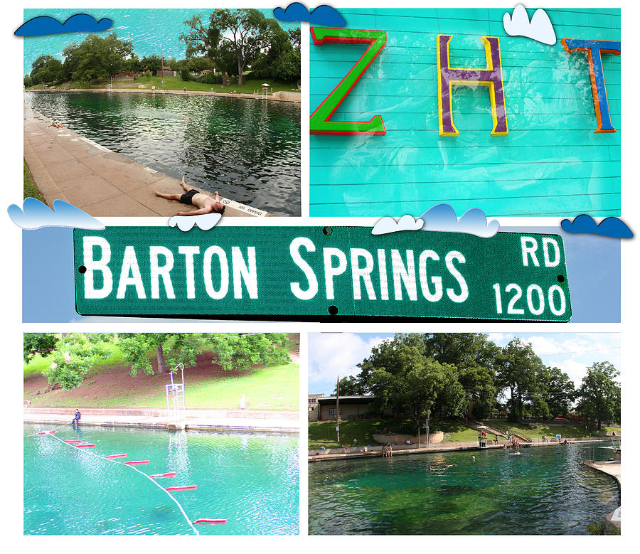 Barton Springs Photograph by Andrew Nourse