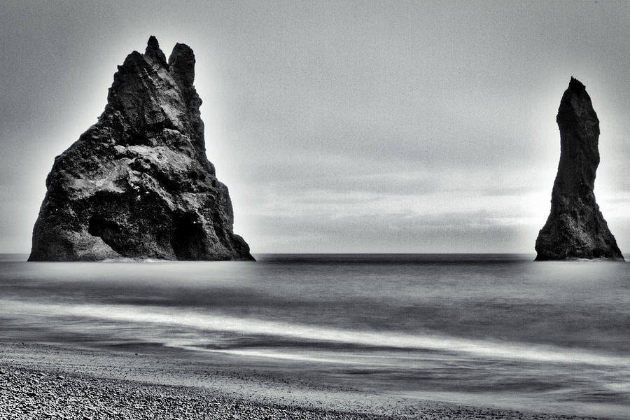 Basalt Sea Stack - Iceland Photograph by Stuart Litoff