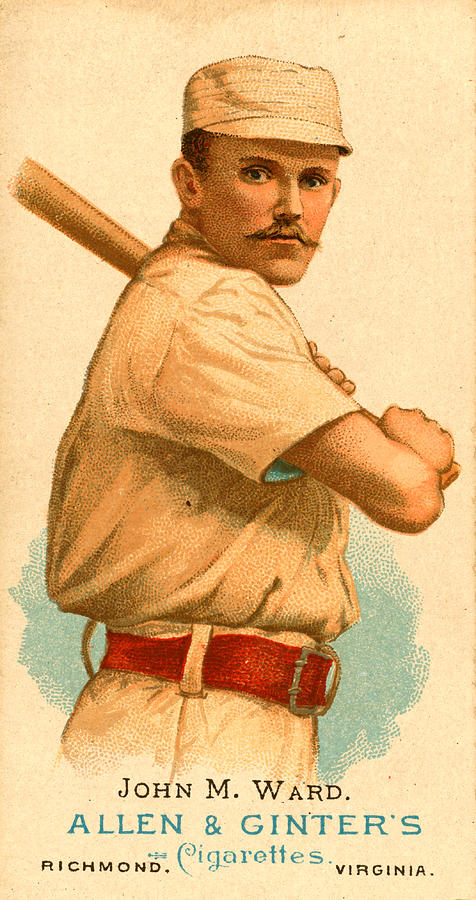 Baseball Batter Painting by Vintage Pix