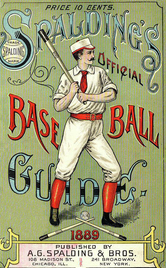 Baseball Guide Painting by Vintage Pix