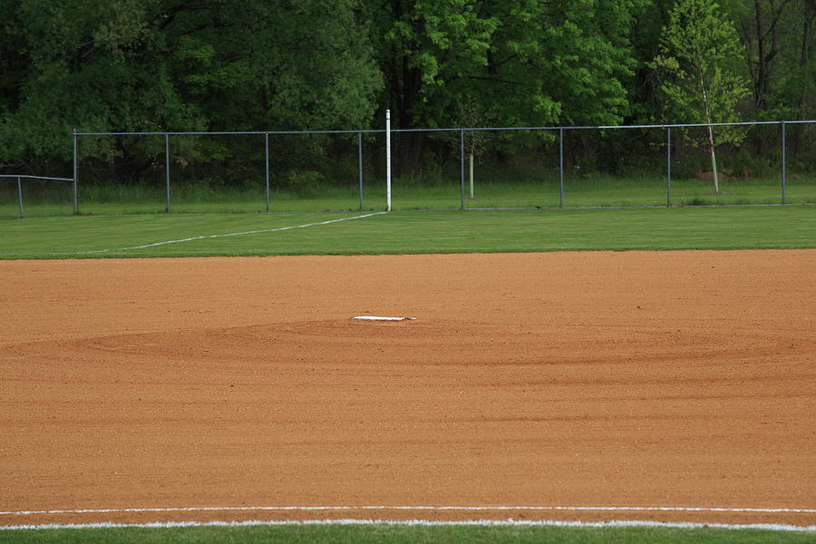 Baseball Infield Photograph by Frank Romeo
