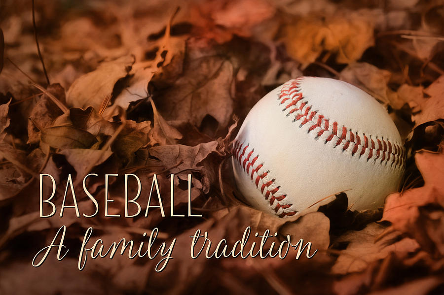 Baseball Tradition Photograph by Lori Deiter