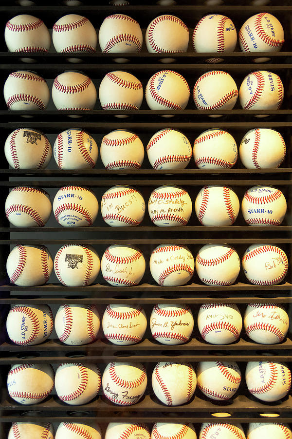 Baseball - You have got some balls there Photograph by Mike Savad
