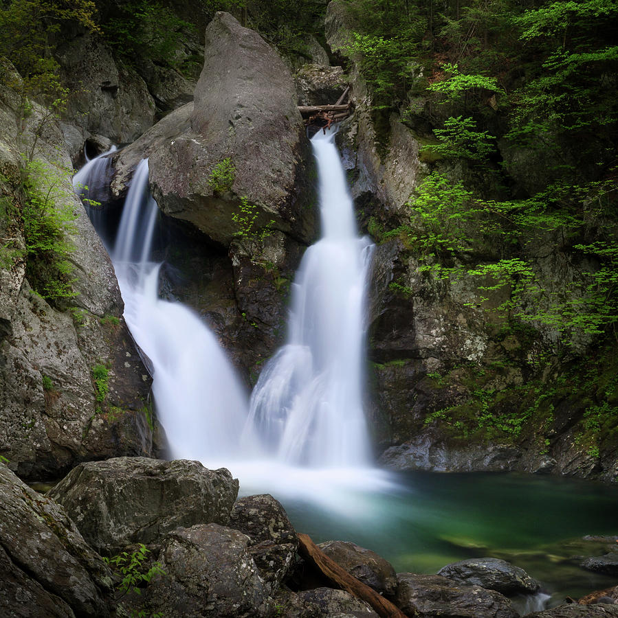Bash Bish Serenity Square Photograph by Bill Wakeley