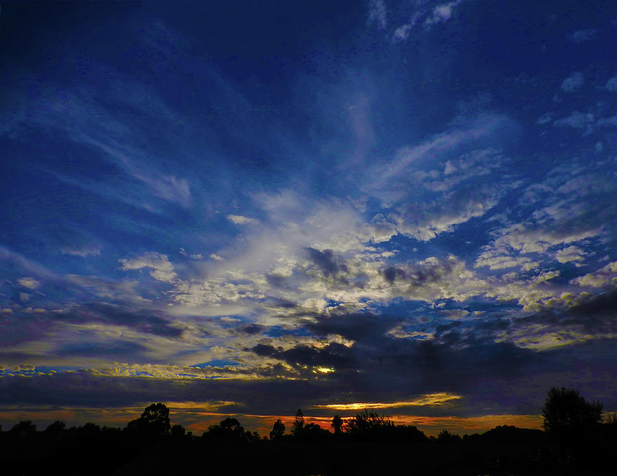 Bashful Sunset Photograph by Mark Blauhoefer