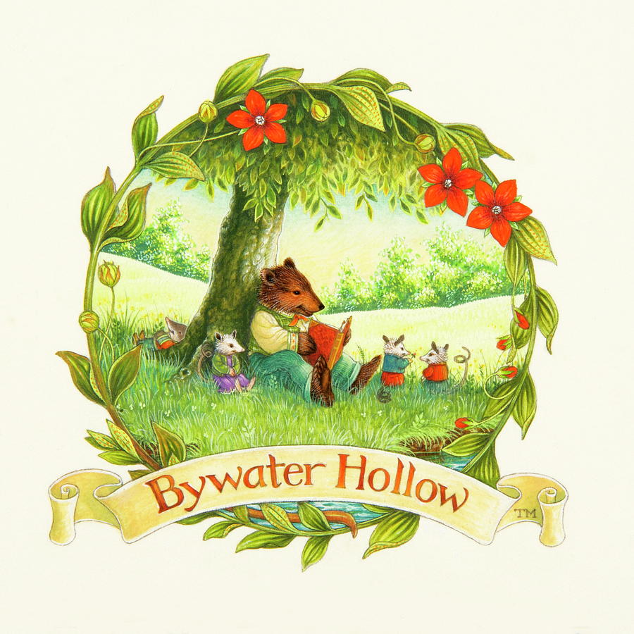 Basil of Bywater Hollow logo Painting by Lynn Bywaters