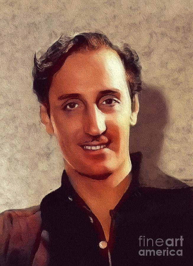 Basil Rathbone Vintage Actor by Esoterica Art Agency