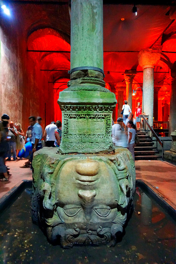 Basilica cistern Photograph by Lilia S