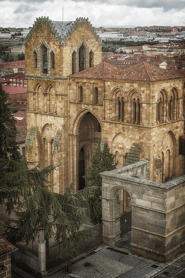Romanesque Photograph - Basilica de San Vicente by Joan Carroll
