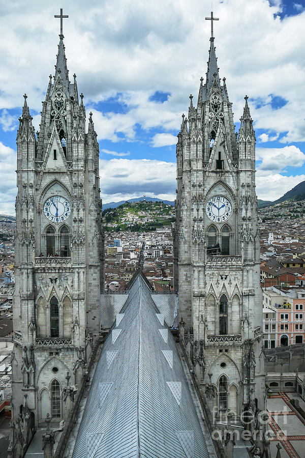 Basilica del Voto Nacional Photograph by Mao Lopez | Fine Art America